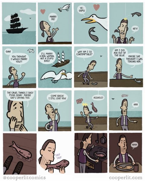 The Seagull | cooper lit comics